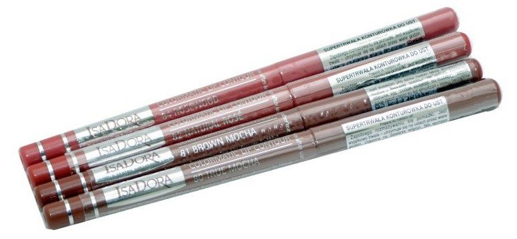 IsaDora Colormatic Lip Contour, konturówka do ust w sztyfcie 84 Rosewood, 0,25 g