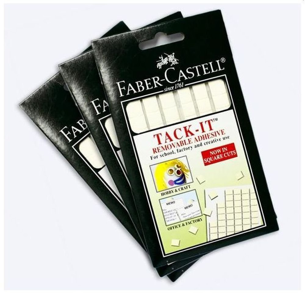 Faber-Castell Masa mocująca Tack-It 589150 FC 50 g biała 25 sztuk