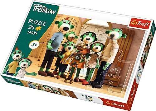 Trefl puzzle portret rodzinny Treflików