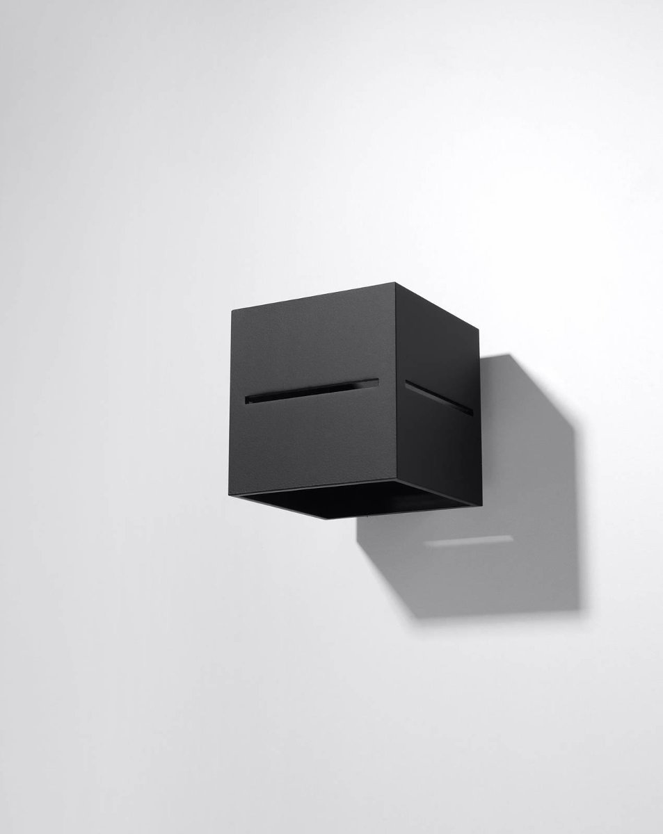 Sollux Lighting Kinkiet LOBO czarny DEEP SPACE