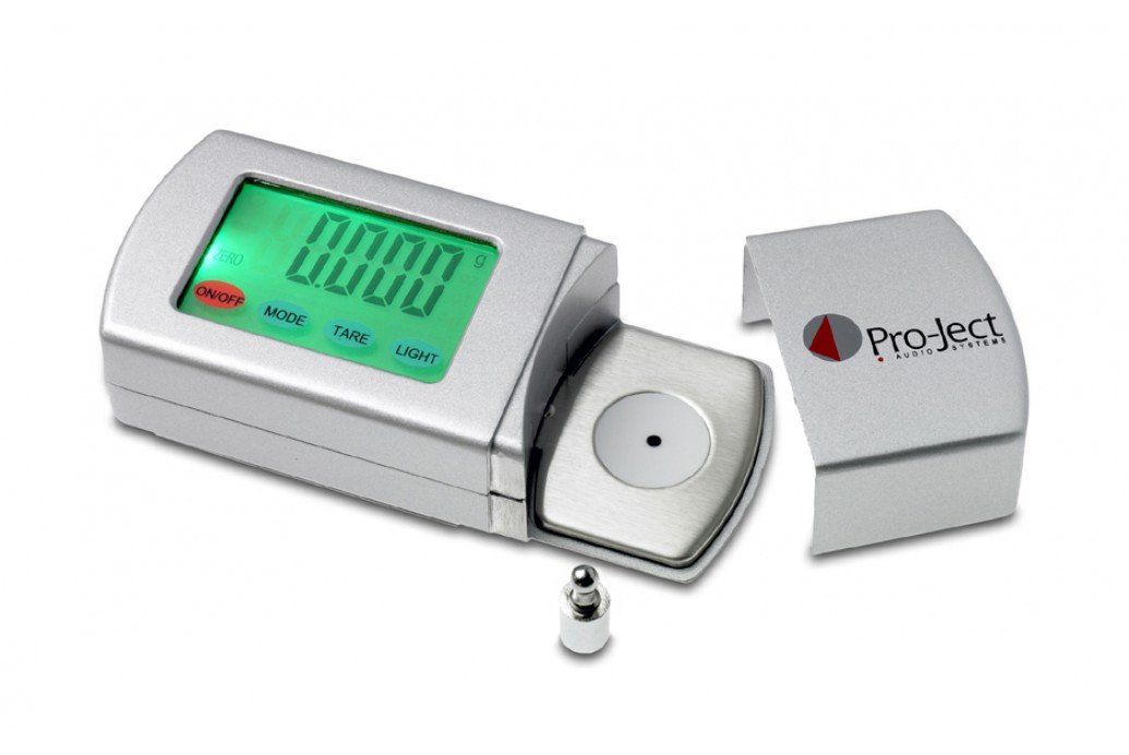 Pro Ject Pro-Ject Measure waga rękę IT II cyfrowy, wyświetlacz (LCD) srebrny 9120007689488