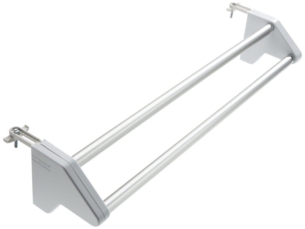 Wenko Teleskopowa suszarka na ubrania Twin, biała, 57-104 cm