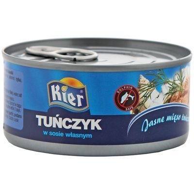 Kier, Tuńczyk w sosie własnym, 170 g