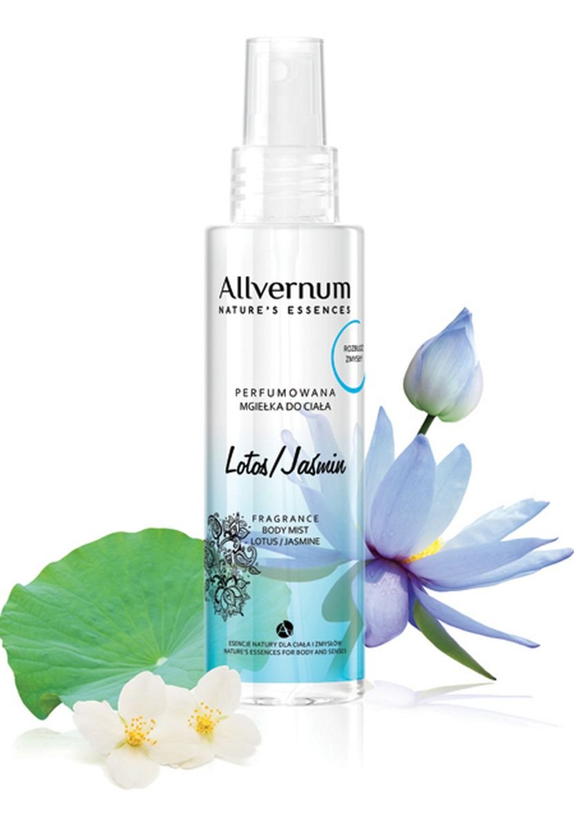 Allverne Natures Essences Perfumowana mgiełka do ciała Lotos Jaśmin 125 ml