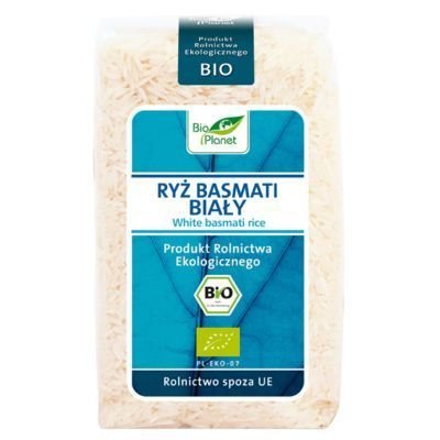 Bio Planet Ekologiczny ryż Basmati biały. Ryż, zaraz obok pszenicy, jest jednym