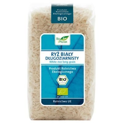 Bio Planet Ekologiczny ryż biały, długoziarnisty. Ryż, zaraz obok pszenicy, jest