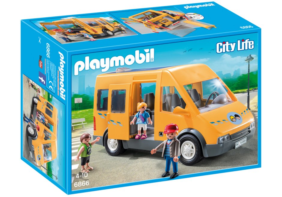 Playmobil City Life-  Autobus Szkolny 6866