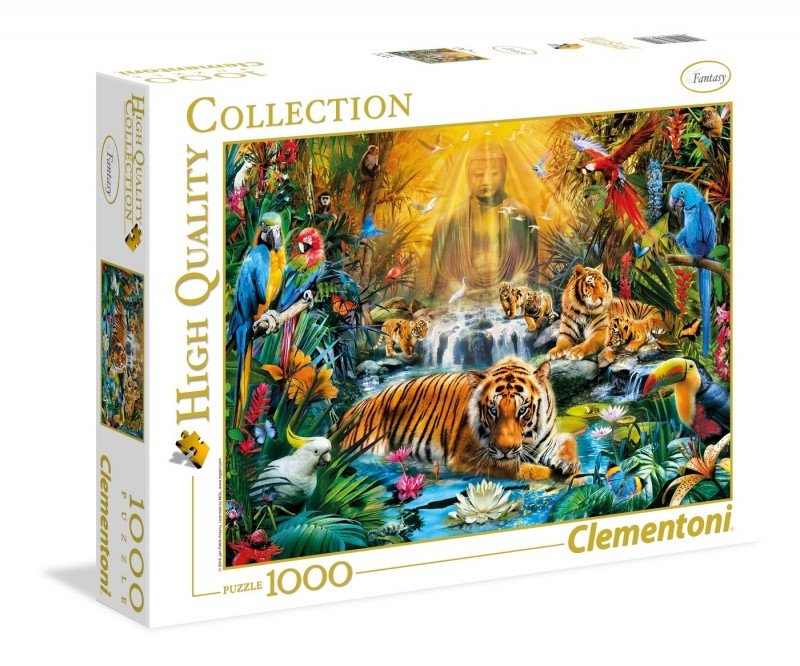 Clementoni Puzzle 1000 el HQ Mystic Tigers 8930-uniw