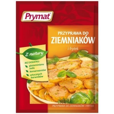 Prymat PRZYPRAWA DO ZIEMNIAKÓW I FRYTEK 25G 42655373