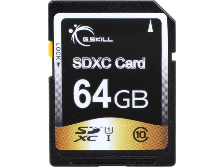 G.Skill SDXC 64GB (FF-SDXC64GN-U1)
