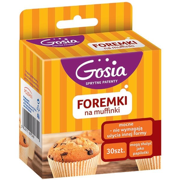 Politan Foremki do muffinek GOSIA, 30 szt.