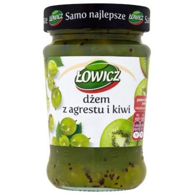 Łowicz DŻEM Z AGRESTU I KIWI 280 G