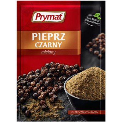 Prymat Pieprz czarny MIELONY 20G