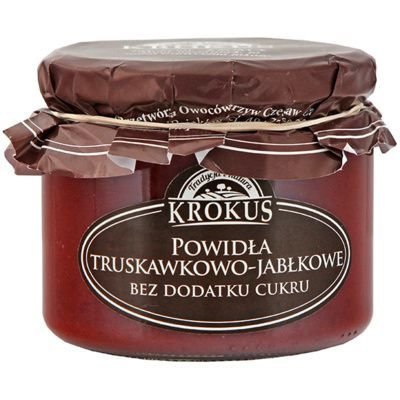 Krokus Powidła Truskawka-Jabłko Bez Cukru 310g - Krokus smaknatury-KROPOWTRUSJAB