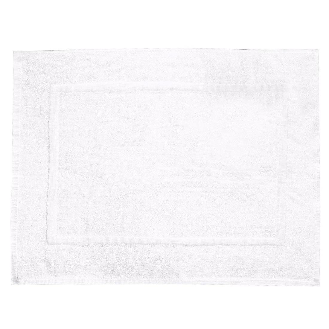 Wenko Dywanik łazienkowy Terry Paradise, biały, 70x50 cm