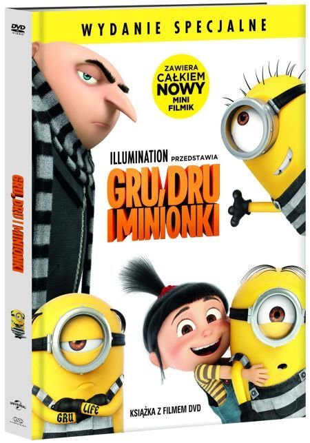 Gru Dru i Minionki DVD + książeczka Wysyłka 13.11