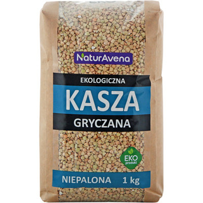 NaturAvena Kasza Gryczana Niepalona 1kg - NaturAvena NAVKASZGRNPA1