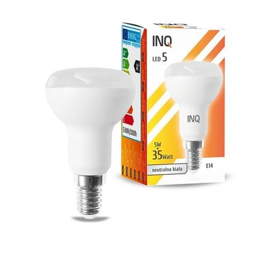 INQ INQ Żarówka LED INQ LC010NW 840 R50 E14