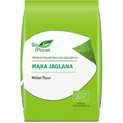 BIO Planet SERIA MĄKI I SKROBIE mąka jaglana bio 500 g