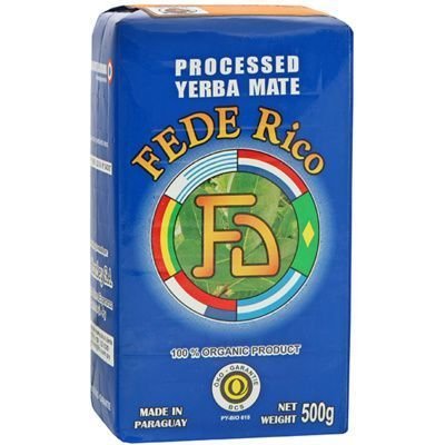Yerba Mate, Fede Rico, Bio, 500 g