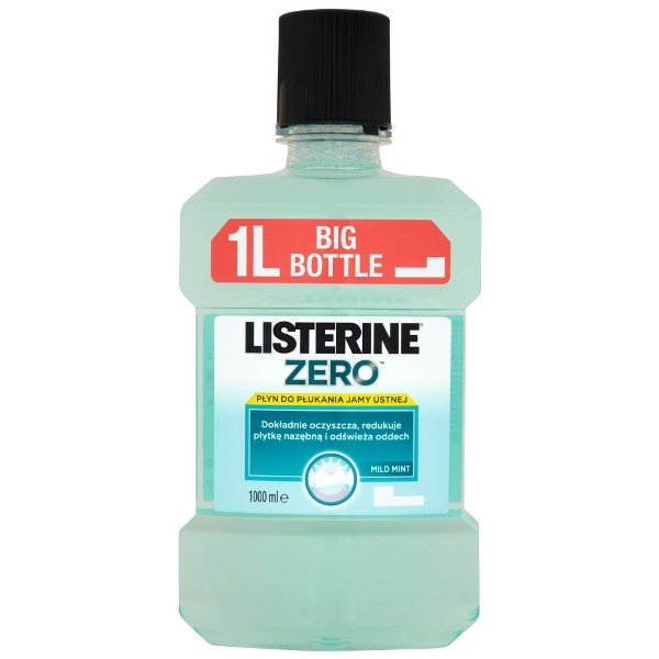 Listerine Listerine Płyn do płukania jamy ustnej Zero 1000ml