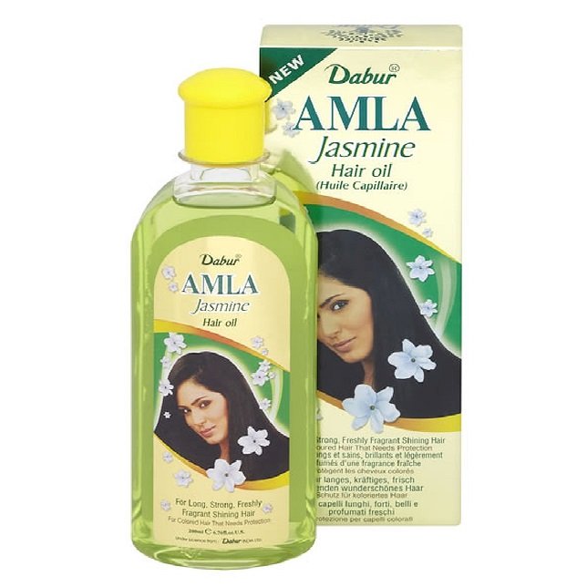 Dabur Amla, olejek do włosów z jaśminem, 200 ml