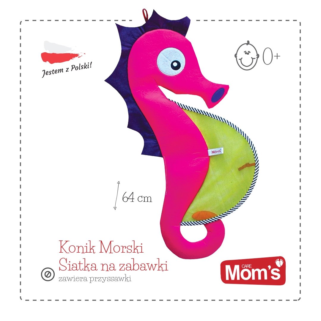 Hencz Siatka na zabawki do kąpieli Konik morski 959