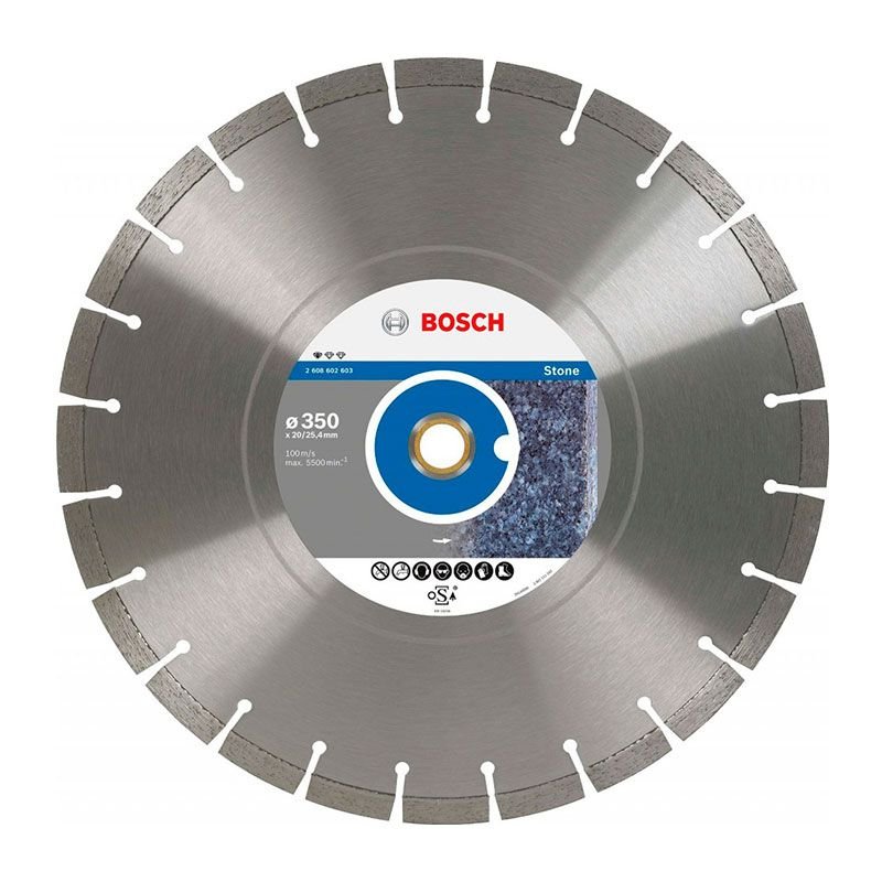 Bosch DIAMENTOWA TARCZA TNĄCA DO TWARDEGO KAMIENIA, PROFESSIONAL FOR STONE 350 x