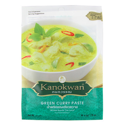 KANOKWAN PASTA CURRY ZIELONA KANOKWAN 50G