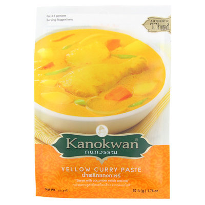 KANOKWAN PASTA CURRY ŻÓŁTA KANOKWAN 50G