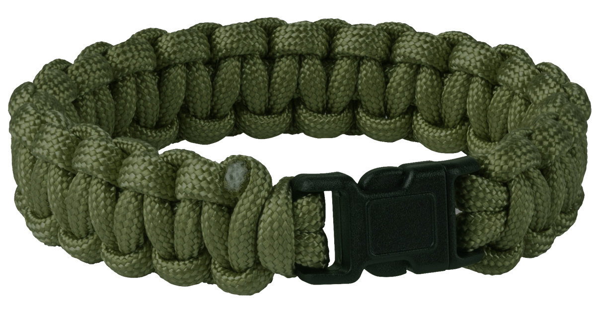 Bransoletka Paracord Helikon Survival Bracelet Olive Green (AC-SBR-NL-02) H