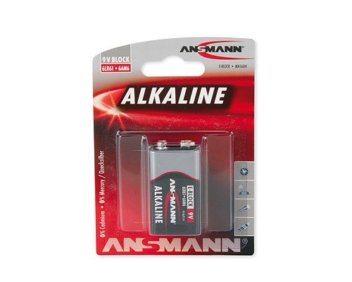 Ansmann 1 Alkaline 9V-Block red-line 1515-0000