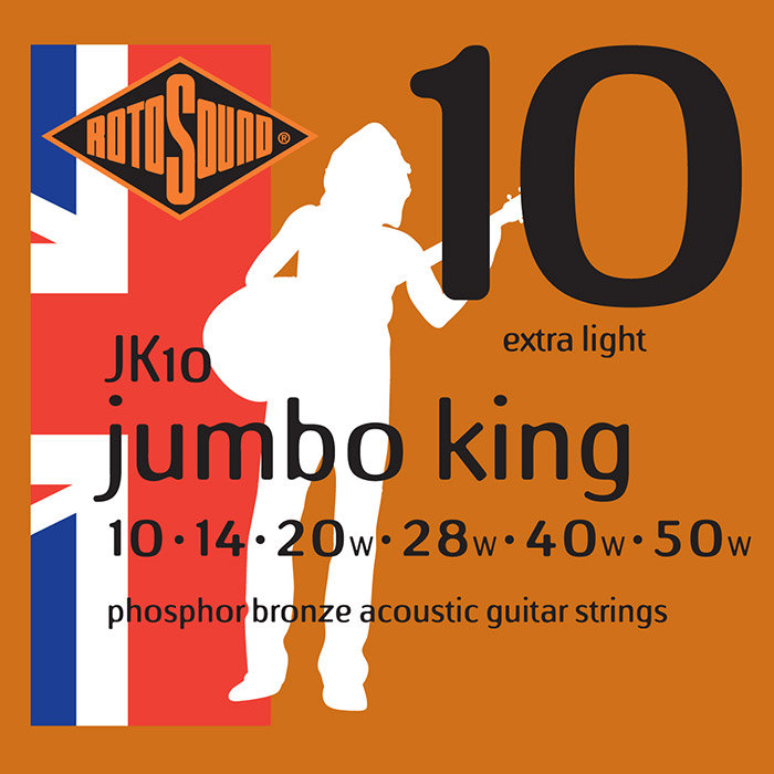 Rotosound JK10 struny do gitary akustycznej ROTJK10