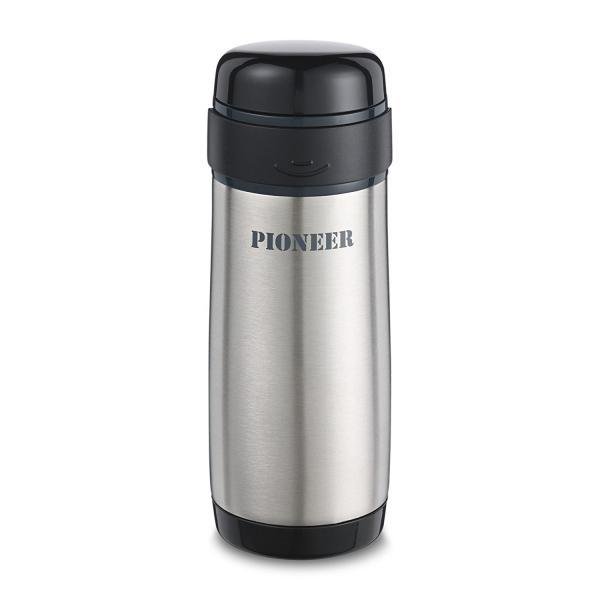 PIONEER Kubek termiczny PIONEER Sport-Hot, srebrny, 320 ml
