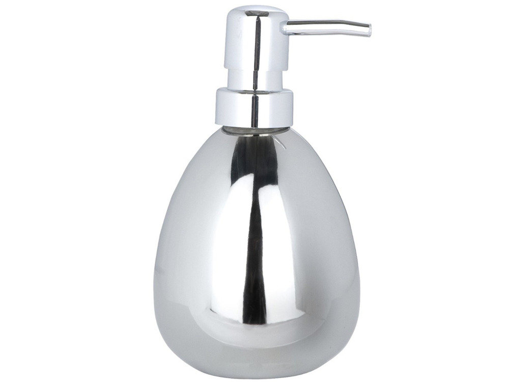 Wenko Dozownik do mydła srebrny, 370 ml