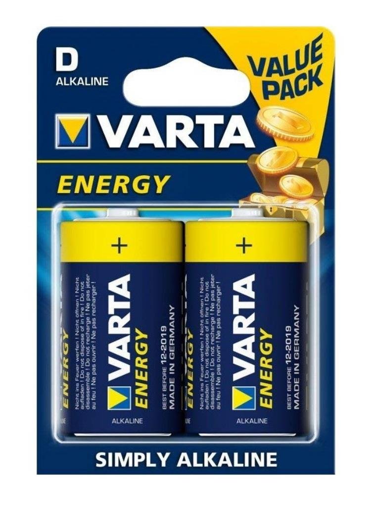 Varta BAT0234 Bateria alkaliczna LR20 Energy (2 sztuki/blister)