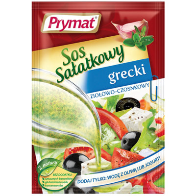 Prymat SOS SAŁATKOWY GRECKI 9 G zakupy dla domu i biura 73087256