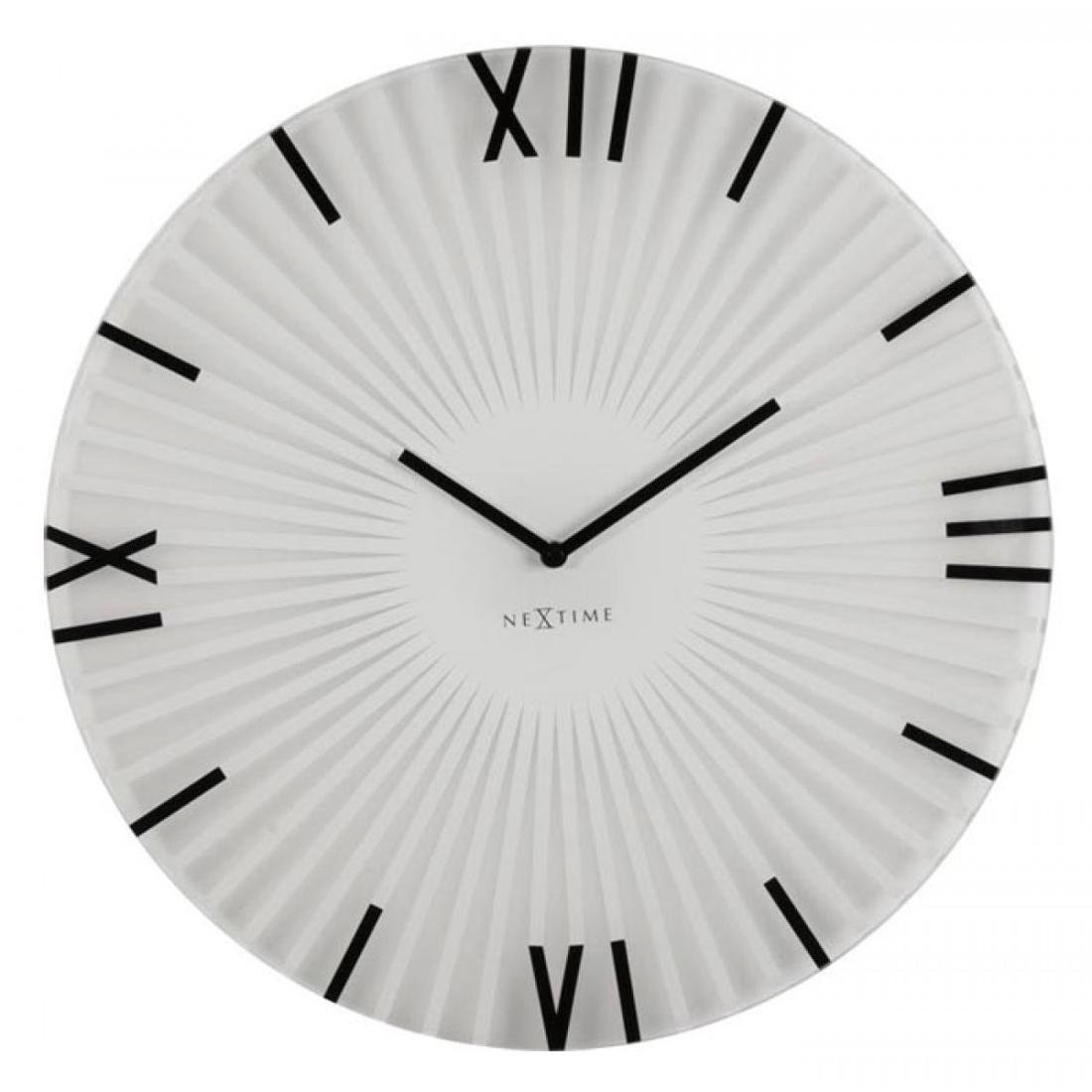 Nextime Zegar ścienny Sticks biały 8175 WI