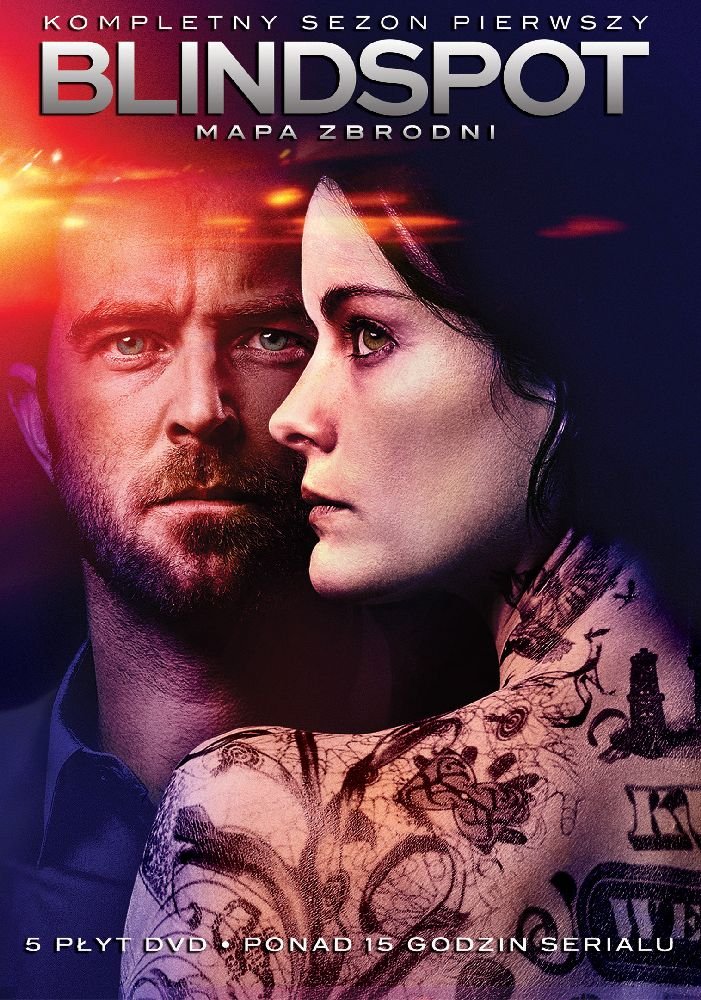Blindspot Mapa zbrodni Sezon 1 DVD) Marcos Siega Rob Seidenglanz Mark Pellington Jeff King