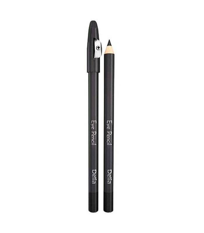 Delia Eye Pencil Czarna kredka do oczu z temperówką 0000043797