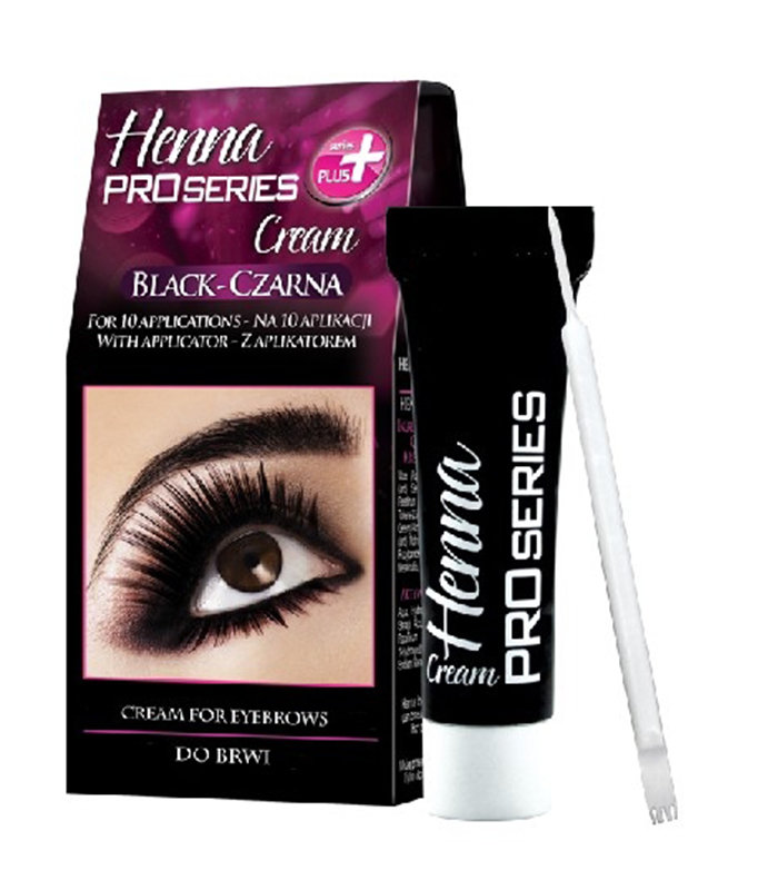RefectoCil Profi Pil - Farba do rzęs i brwi. Henna czarna 15 ml - żelowa