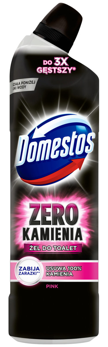 Unilever Żel do toalet Domestos Zero Kamienia Pink 750 ml (UNILEVER)
