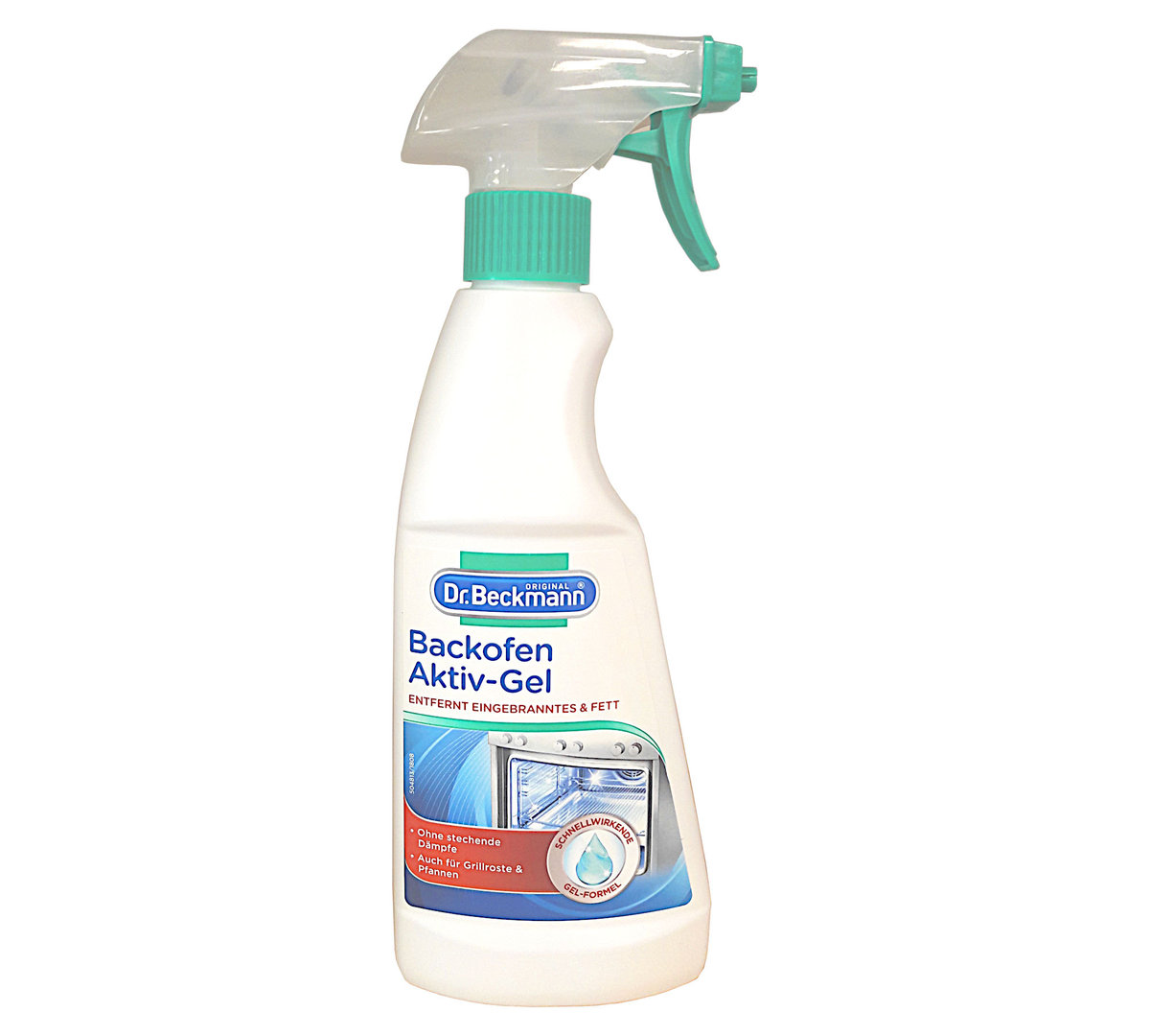 Dr. Beckmann Delta Pronatura Żel do czyszczenia piekarników w sprayu niemiecki Backofen Aktiv-Gel, 375 ml