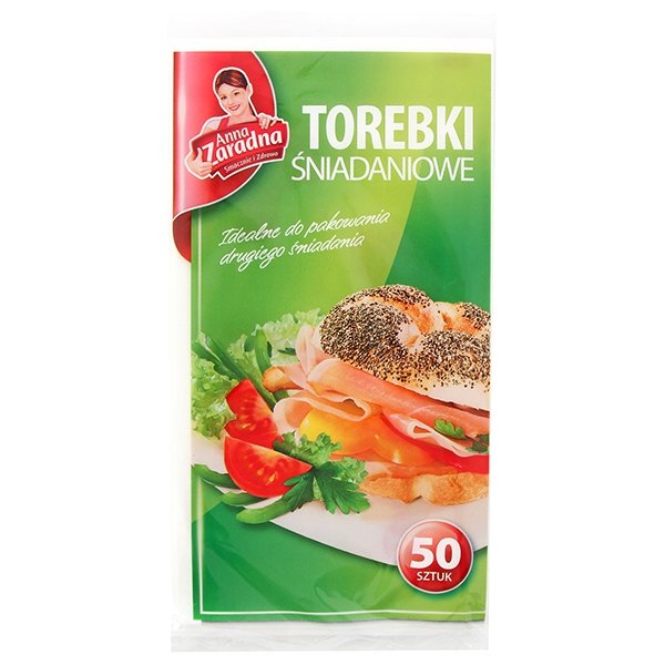 STELLA PACK Torebki śniadaniowe ANNA ZARADNA, 50 szt.