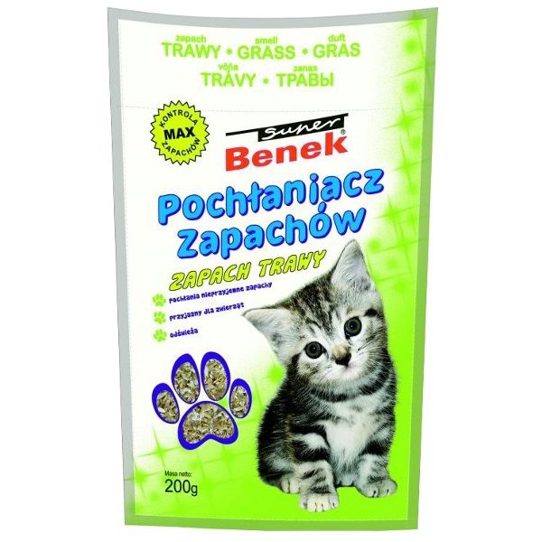 Certech BENEK POCHŁANIACZ ZAPACHÓW- ZAPACH TRAWY 200G 6450