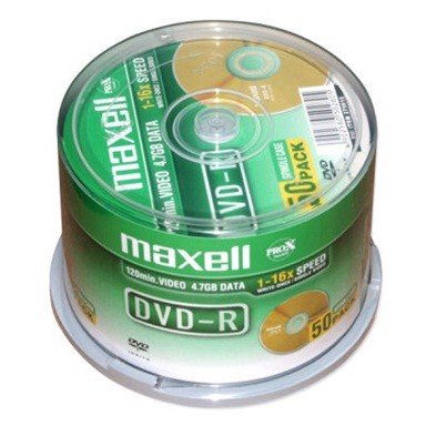 Maxell plyta DVD-R 4,7 16x 50 275610.40