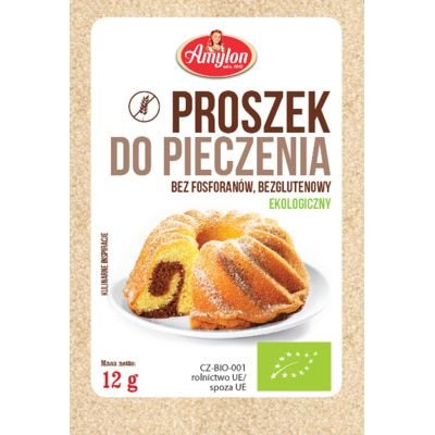 Amylon PROSZEK DO PIECZENIA BEZGLUTENOWY BIO 12 g -