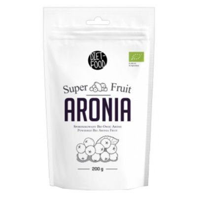 Diet-Food Aronia w proszku BIO 200 g pl 5901549275889