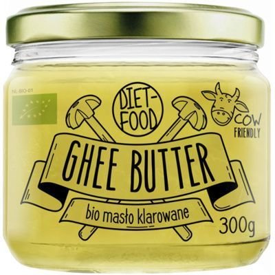 Diet-Food BIO Masło Klarowane Ghee Butter 300g Holandia