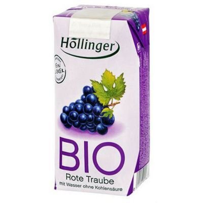 Hollinger NAPÓJ Z CZERWONYCH WINOGRON BIO 200 ml